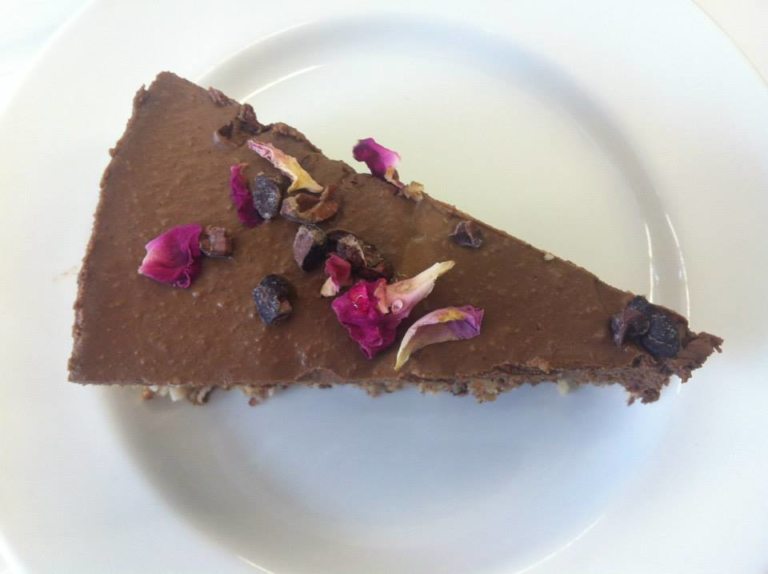 Lara Balsam, Vegan Raw Chocolate Cheesecake